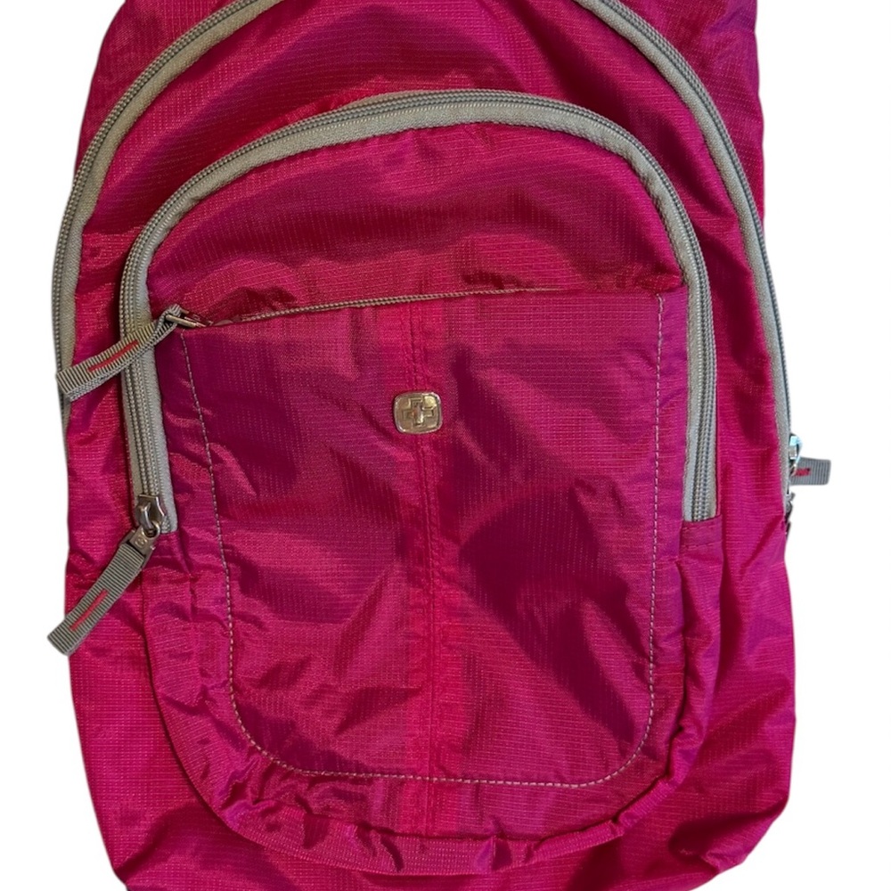 SwissGear Hot Pink Sling Backpack Crossbody Daypack - Picture 4 of 9